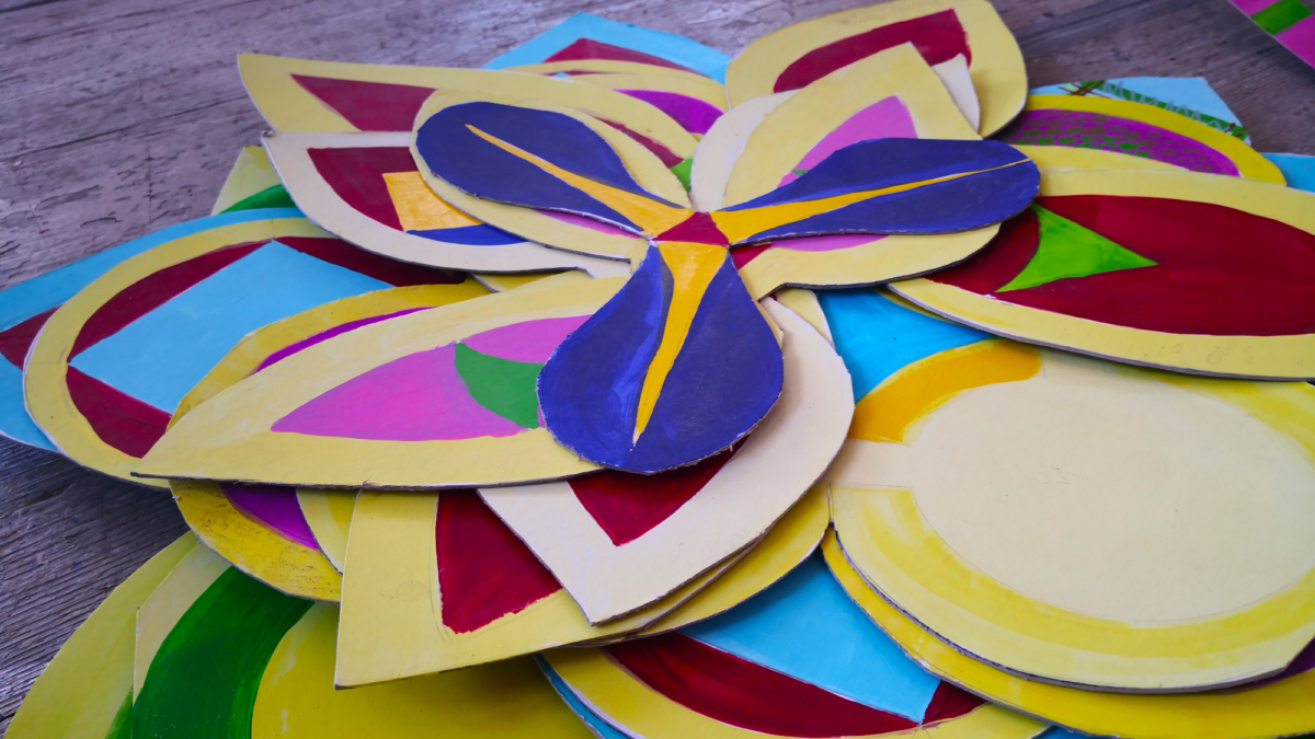 Prozess Paradiesblumen: Prototypen im Stapel
