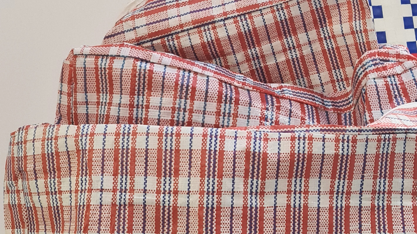 detail of White, Blue, Red. by Ivo Zibulla, 2025.